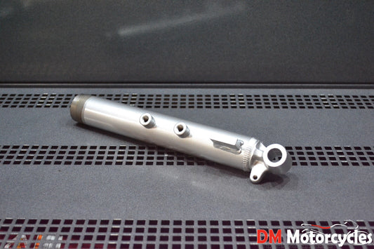 Yamaha genuine nos ya6 1966 left fork leg tube pn 372-23126-00-35