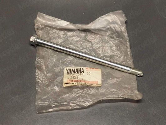 Yamaha genuine nos pw 50 zinger 1981-98 front wheel axle pn 4n0-25181-00
