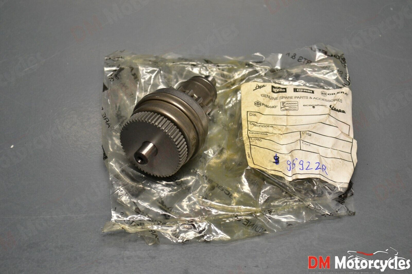 Piaggio genuine new vespa liberty zip 50 4t starter clutch motor pn 96922r