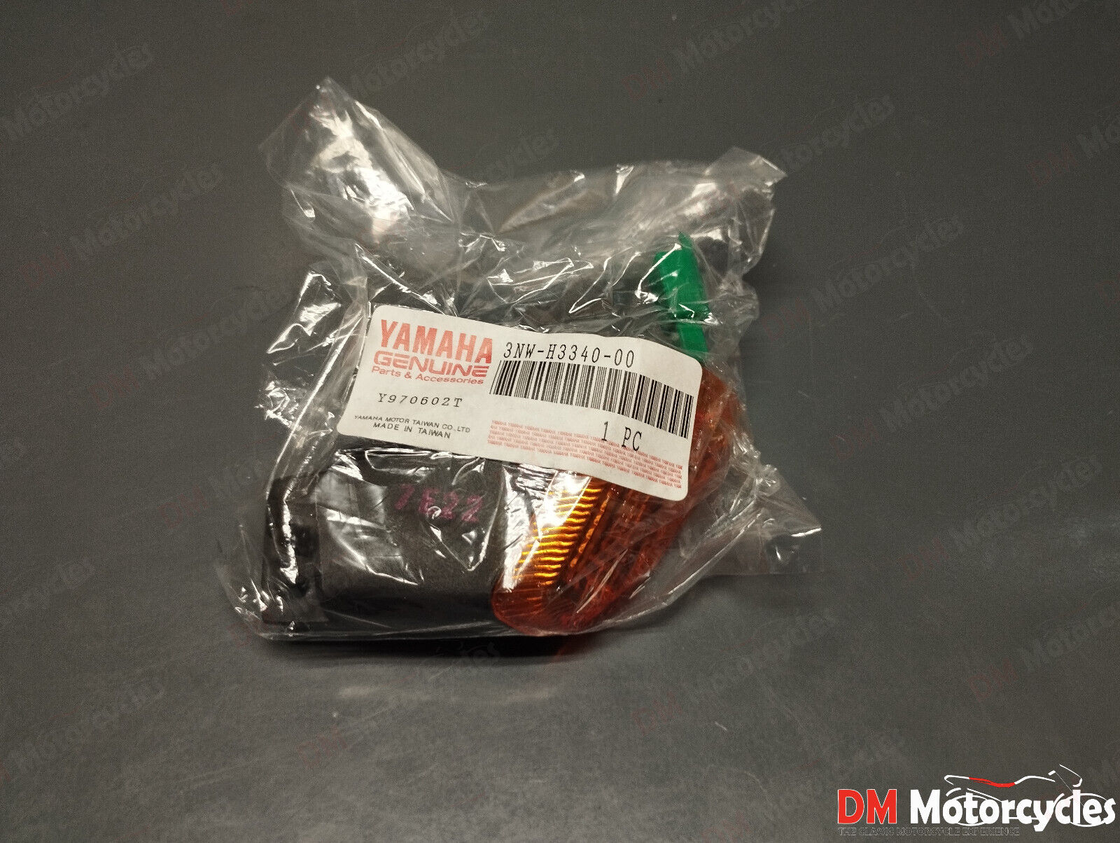 Yamaha genuine new cr 50 z target 96 rear right turn signal pn 3nw-h3340-00