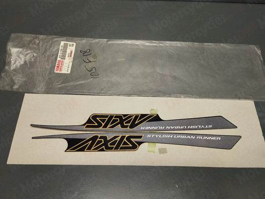Yamaha genuine new axis ya 50 ya 90 1991 emblem set decal pn 3vp-2173g-70