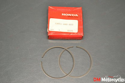 Honda genuine nos cr125 Elsinore 1.00 over size piston rings pn 13051-400-003
