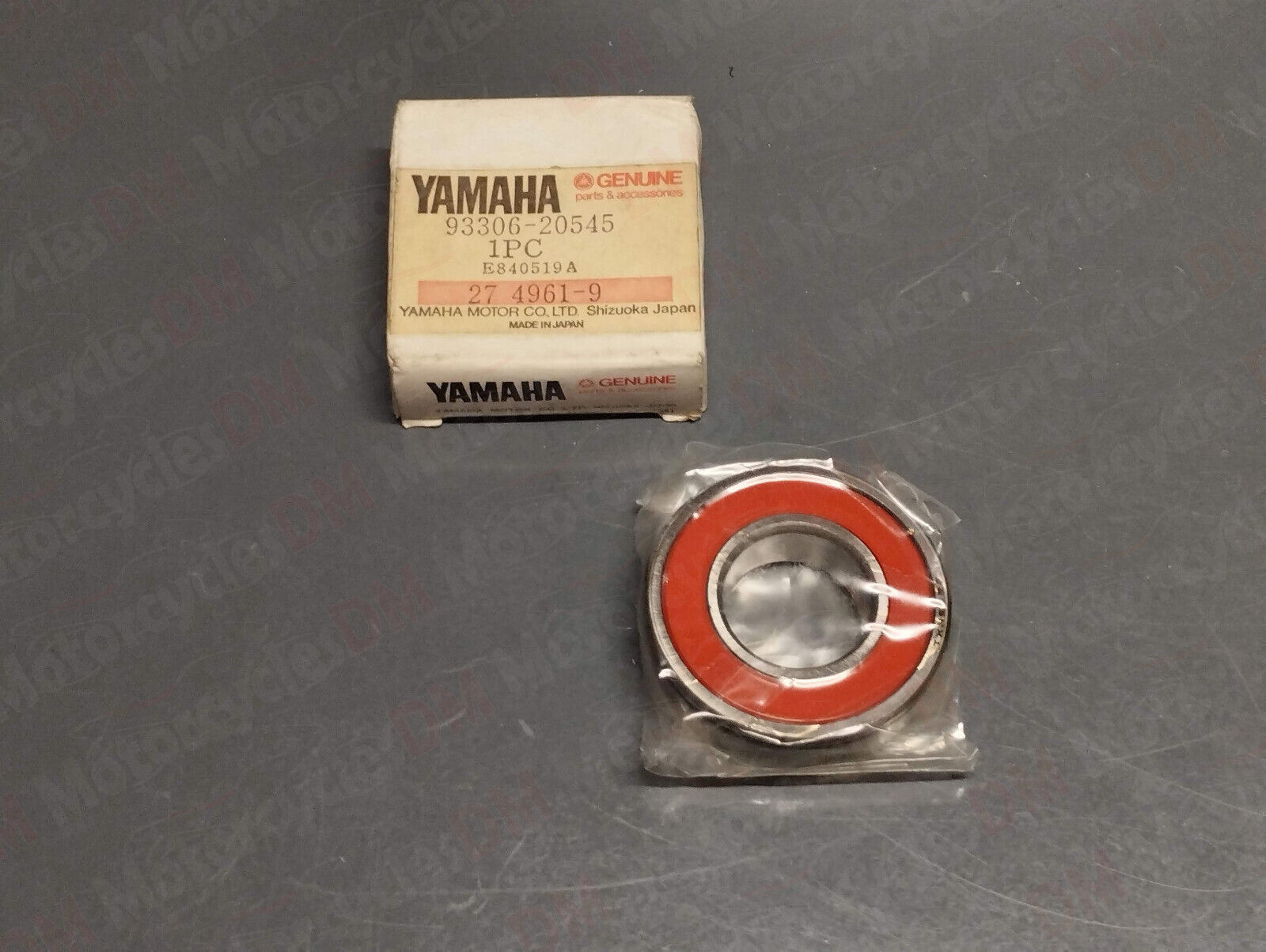 Yamaha oem xj 600 400 550 fj 1100 1200 600 xjr 1200 1300 400 bearing 93306-20545