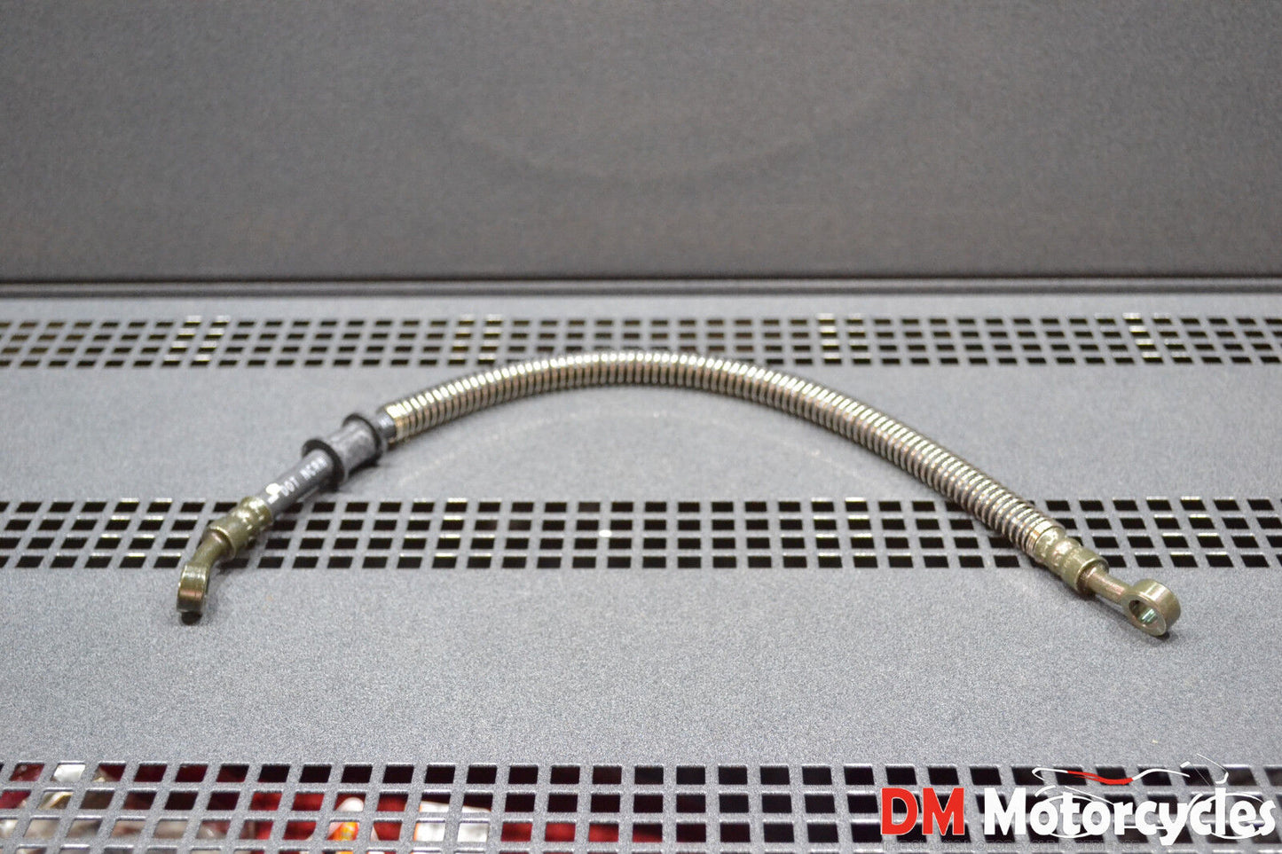 Yamaha genuine nos fz750p fz 750 police 1985 front brake hose 2 pn 4as-25874-01