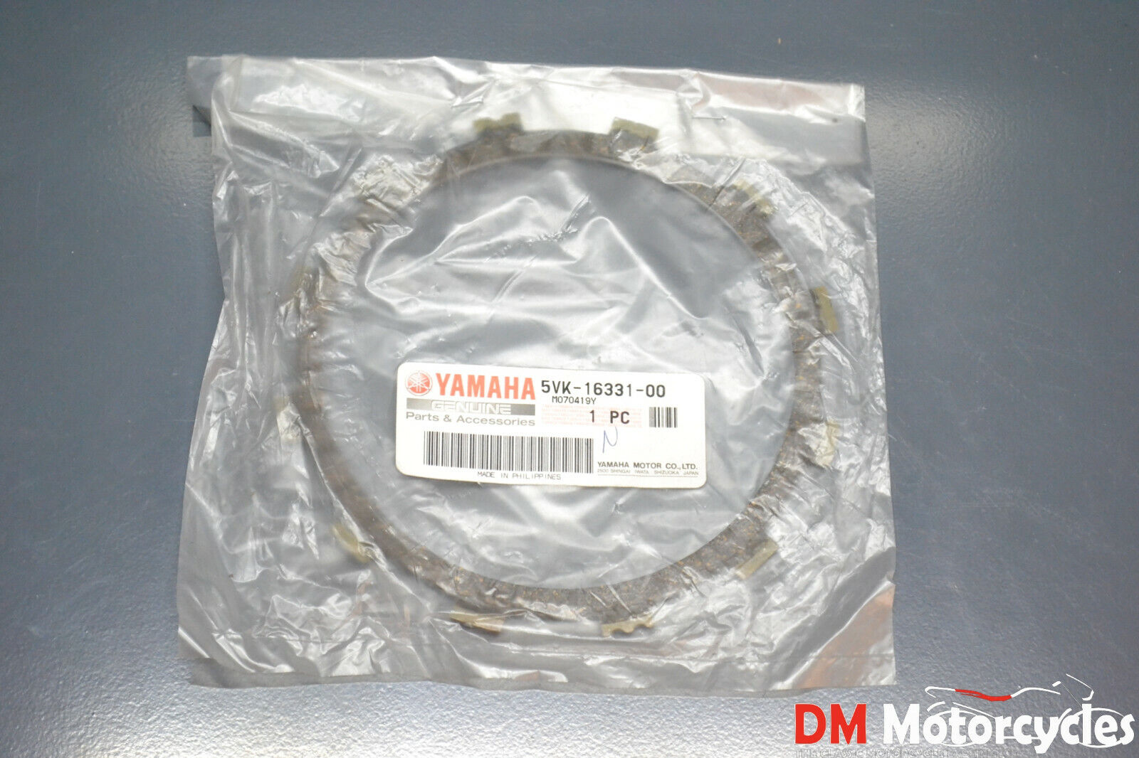 Yamaha genuine new xt 660x xt660r mt-03 clutch friction plate pn 5vk-16331-00