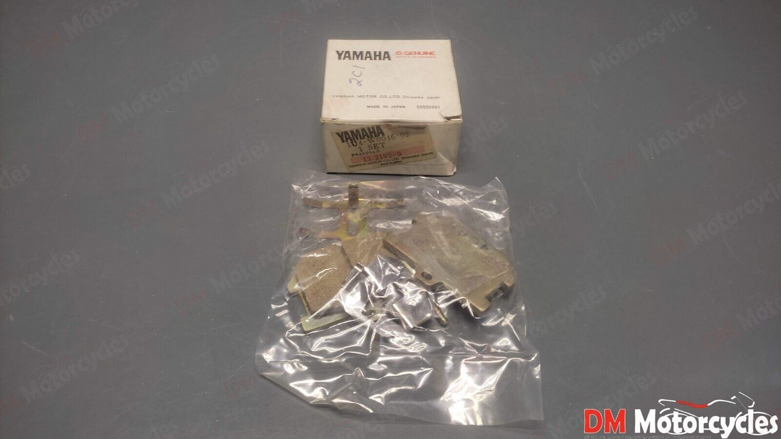 Yamaha genuine nos xs650 sr500 front brake pad kit pn 1u4-w0046-02