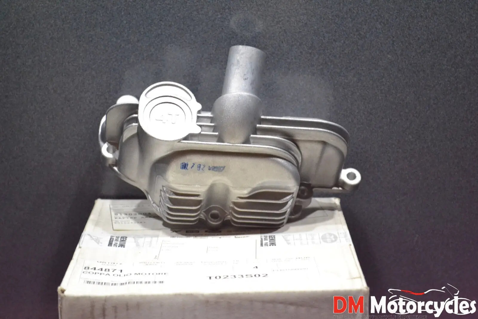 Piaggio genuine new vespa liberty zip oil sump pan pn 844871