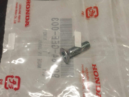 Honda genuine new nss250 nhx110 chf nch nsp 50 flat screw 10x22 pn 90164-gee-003