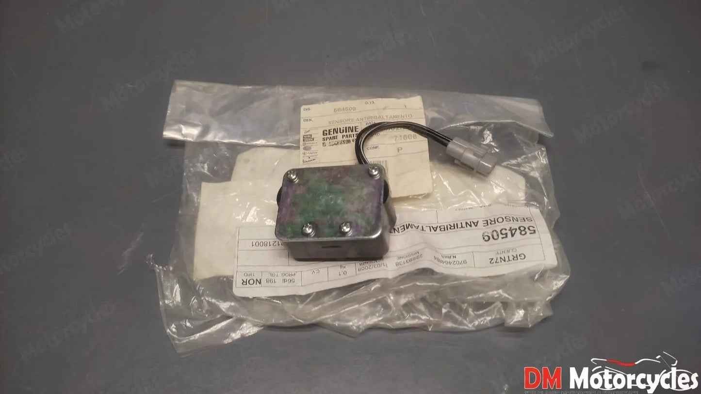 Piaggio genuine new shiver gp800 rsv4 beverly moto guzzi tilt sensor pn 584509