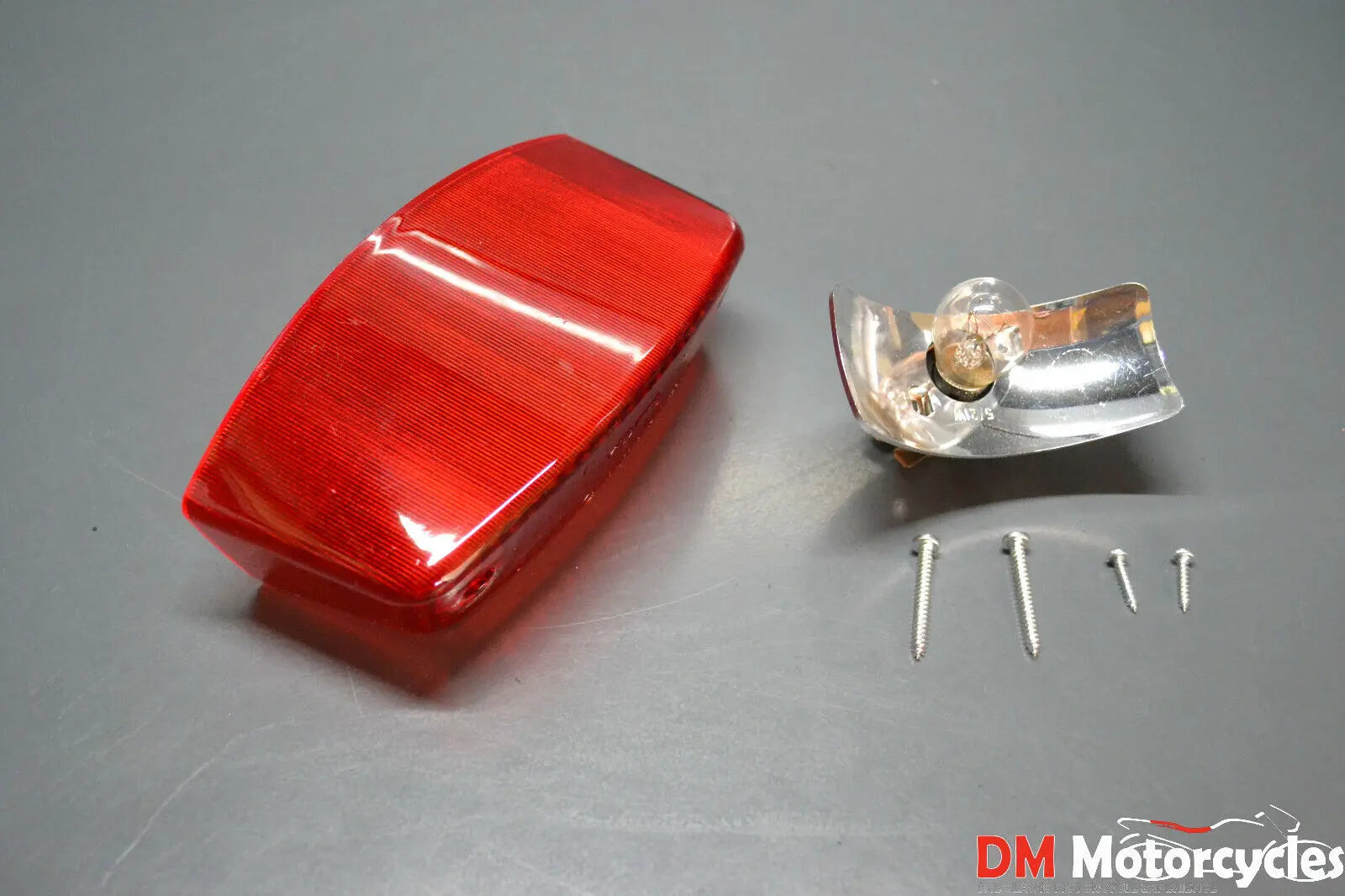 Malaguti genuine new madison f12 rear brake light lens kit pn 01604100