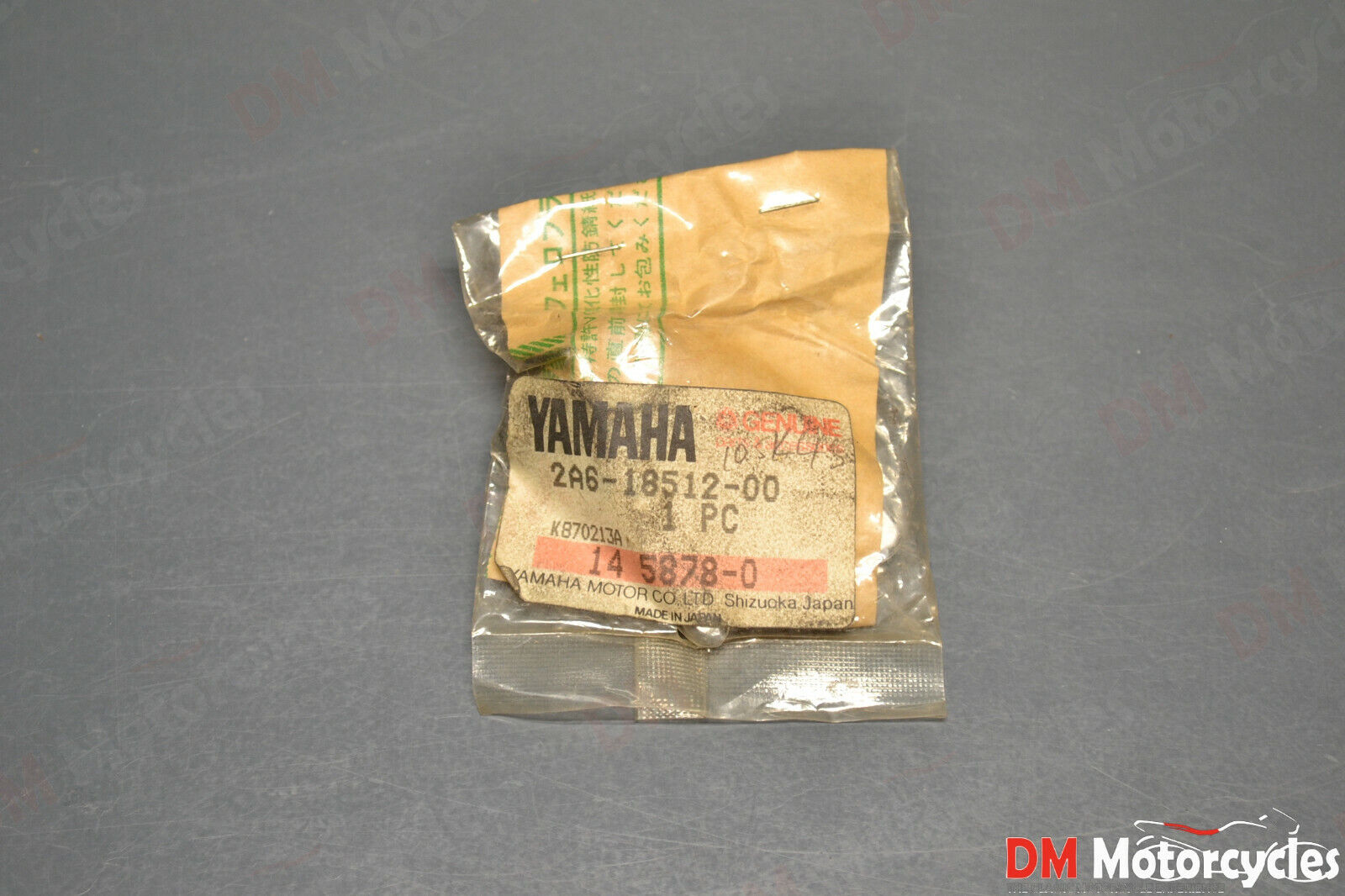 Yamaha genuine yt dt 125 175 yz 100 125 transmission shift fork pn 2a6-18512-00