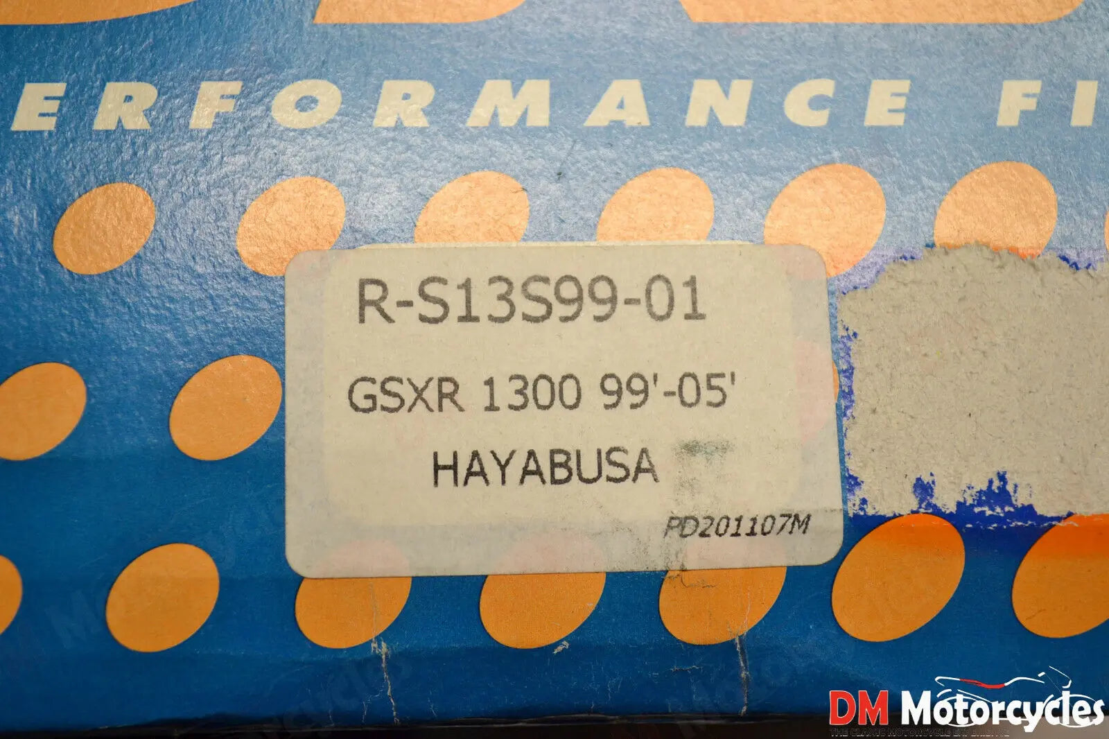 Genuine dna performance air filter Suzuki hayabusa 1300 99 - 05 pn r-s13s99-01