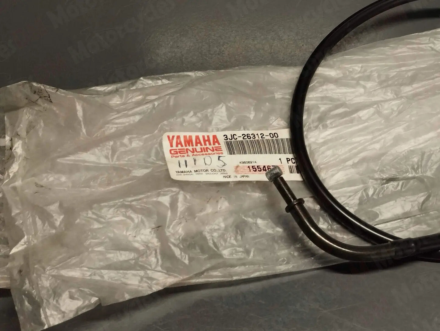 Yamaha oem xv 400 94 xv 500 95-98 xv 535 94-01 throttle cable 2 pn 3jc-26312-00