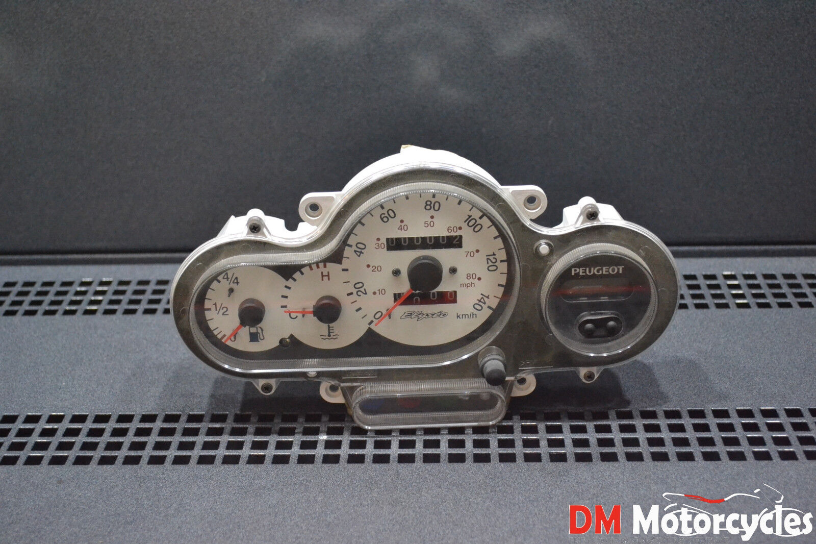 Peugeot genuine new elyseo 125 150 speedo meter gauge assy pn 745649