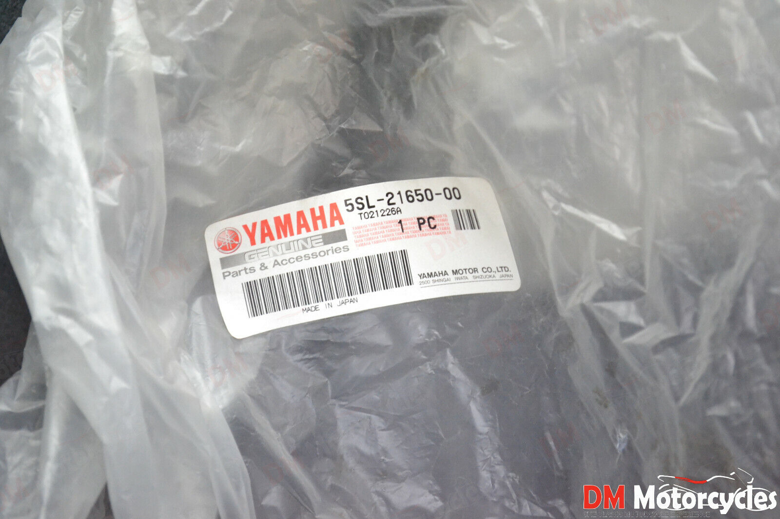 Yamaha genuine new yzf r6 03 - 09 rear hugger mudguard pn 5sl-21650-00