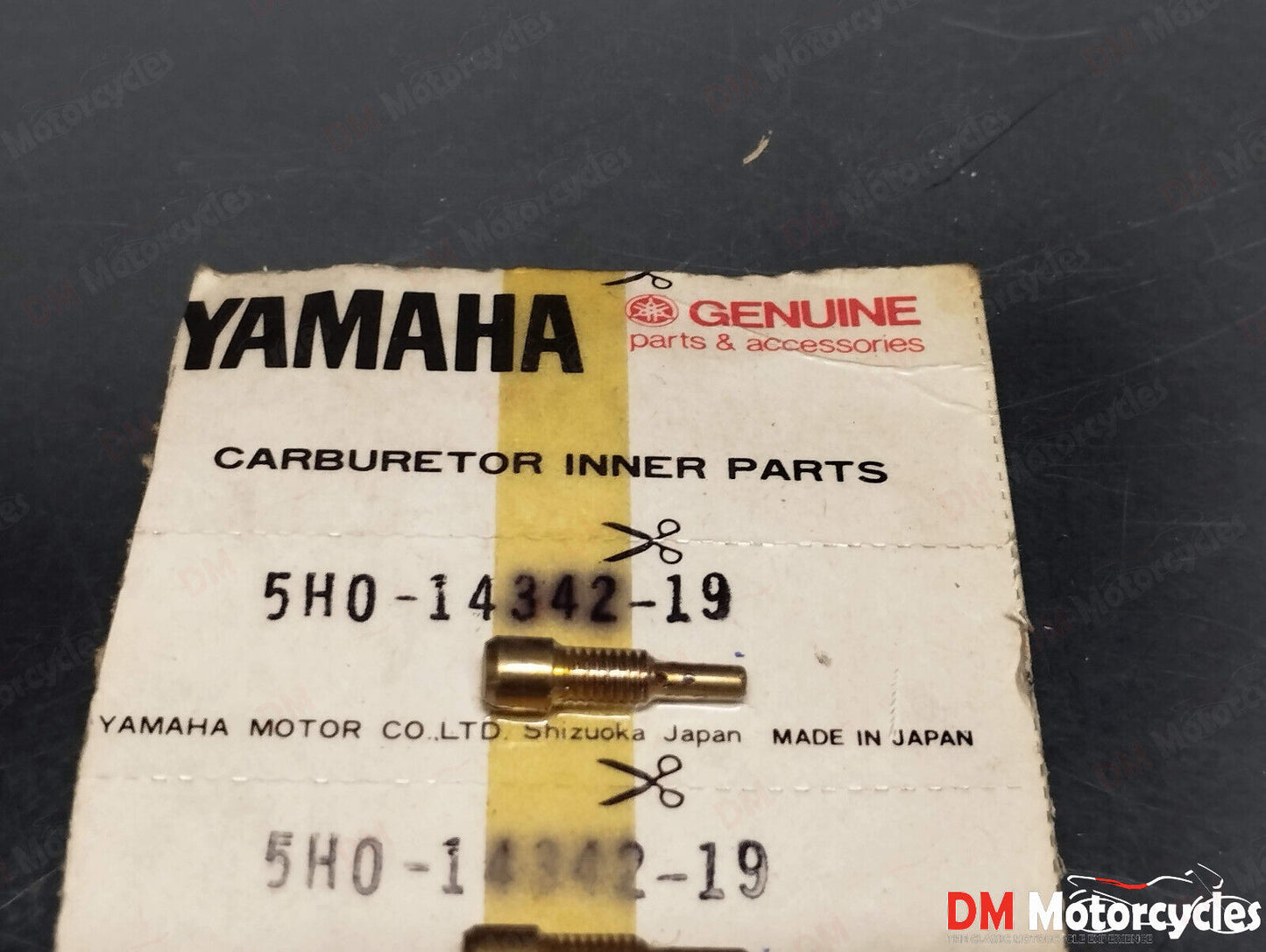 Yamaha genuine new xt 125 jet pilot no 38 pn 5h0-14342-19