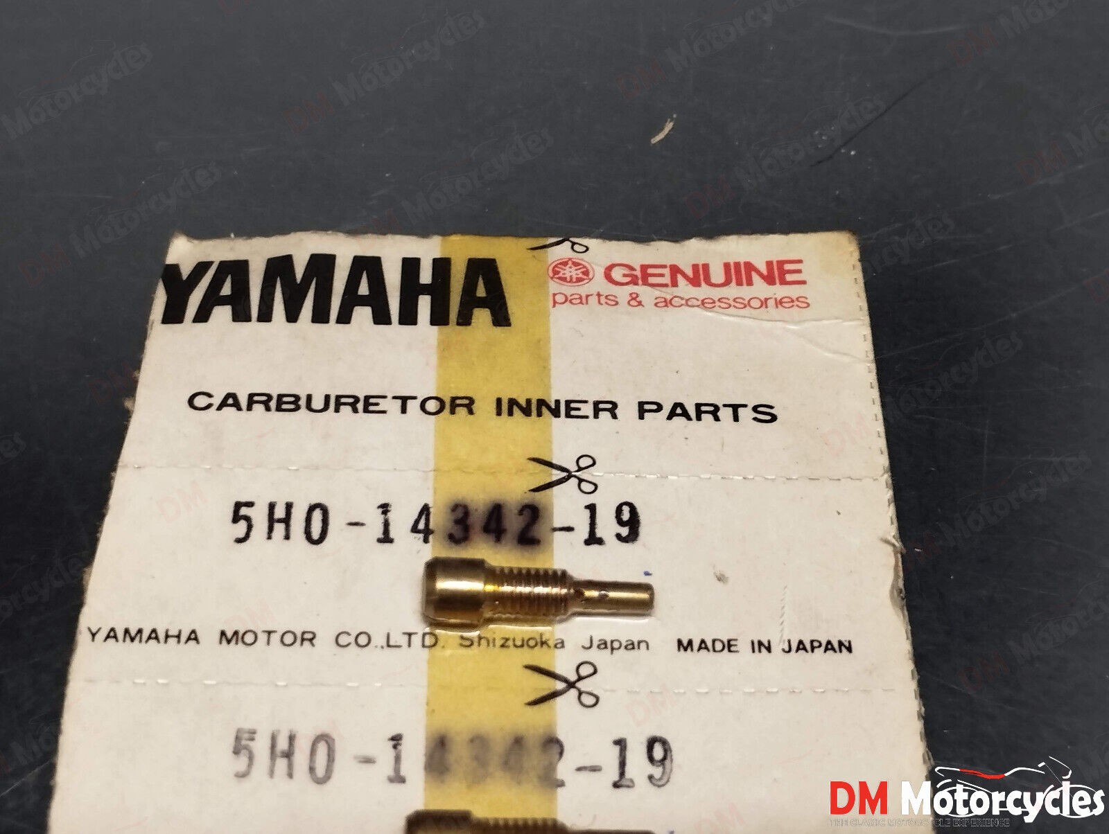 Yamaha genuine new xt 125 jet pilot no 38 pn 5h0-14342-19