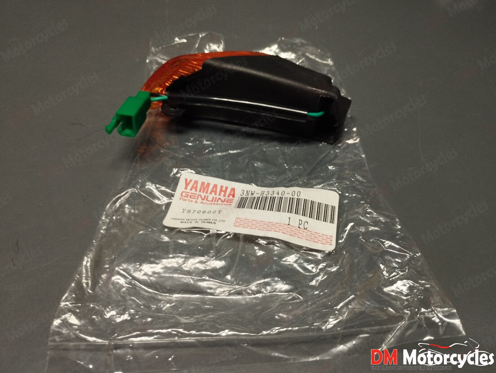 Yamaha genuine new cr 50 z target 96 rear right turn signal pn 3nw-h3340-00