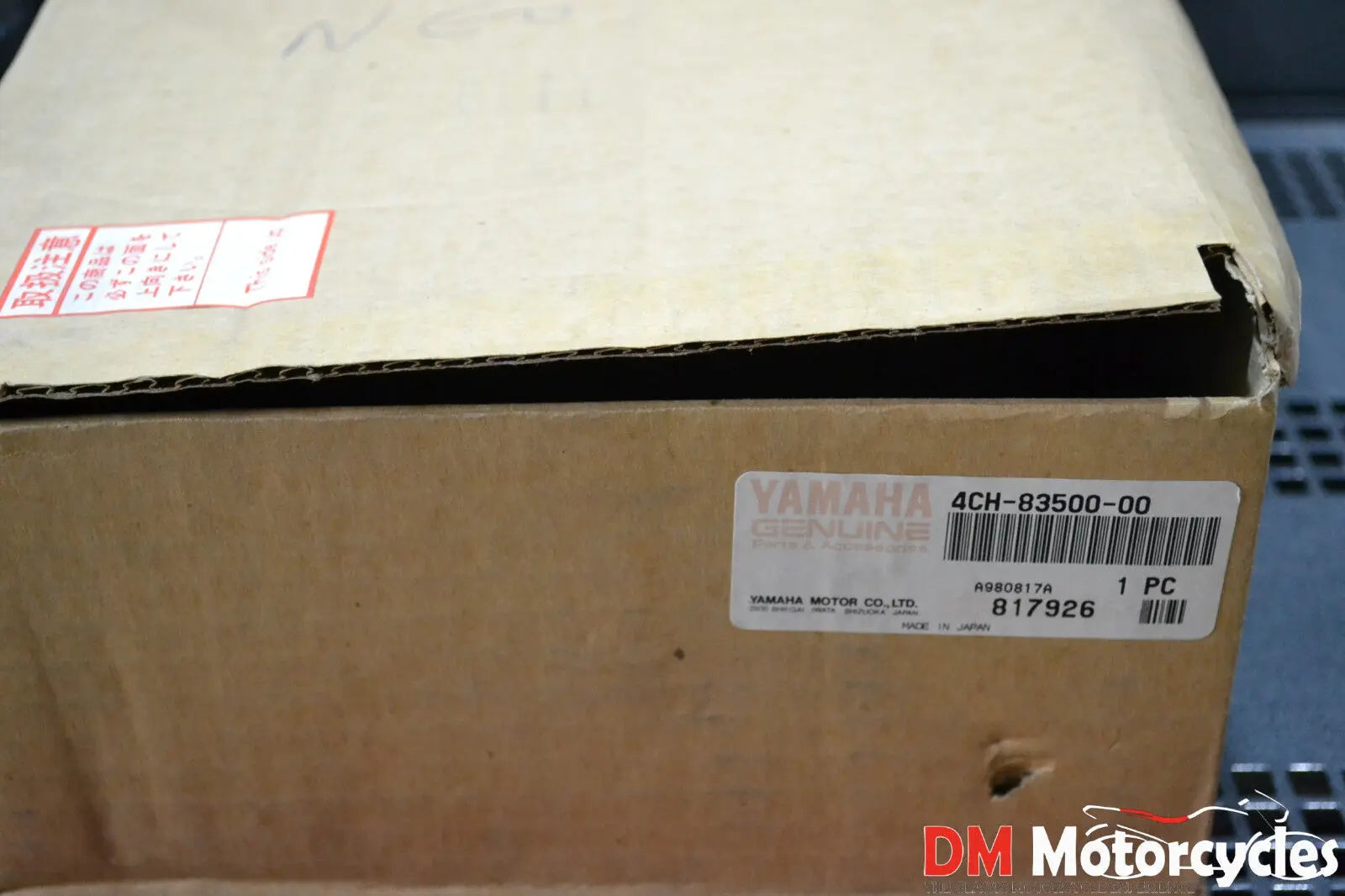 Yamaha genuine new fz750p fz 750 police gauge meter assy pn 4ch-83500-00