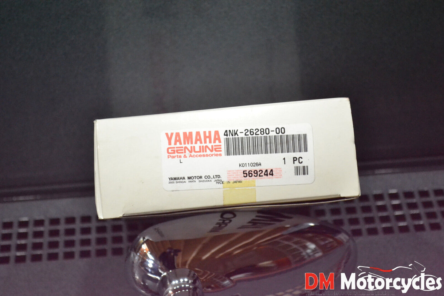 Yamaha genuine new royal star xvz 1300 1996 -2017 left mirror pn 4nk-26280-00