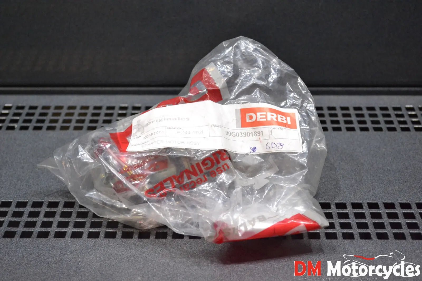 Derbi genuine new atlantis predator starter pn 00g03901891