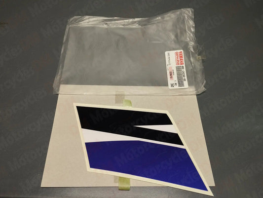 Yamaha genuine new xt 225 2002 fuel tank graphic 1 sticker decal pn 4be-24244-80