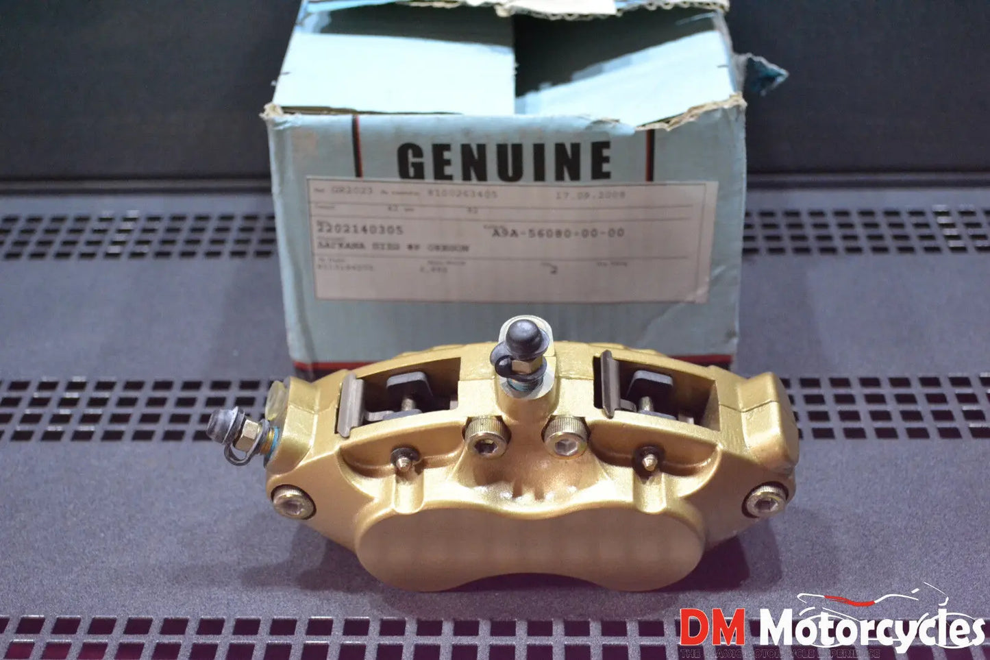 Piaggio genuine new gilera oregon 250 rear brake caliper pn a9a-56080-00-00