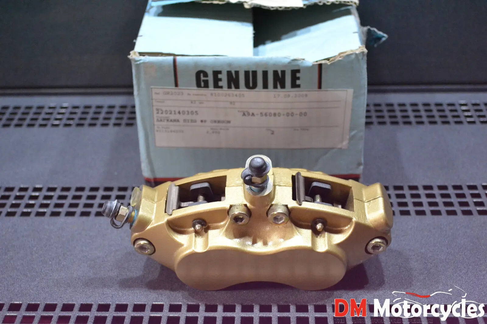 Piaggio genuine new gilera oregon 250 rear brake caliper pn a9a-56080-00-00