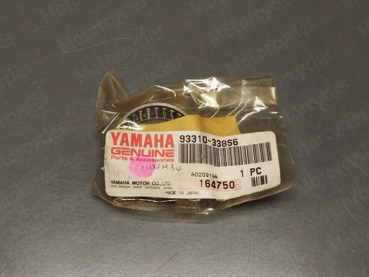 Yamaha oem yzf r1 2000-02 fzs 1000 2001-05 yzf r7 99 starter bearing 93310-338s6