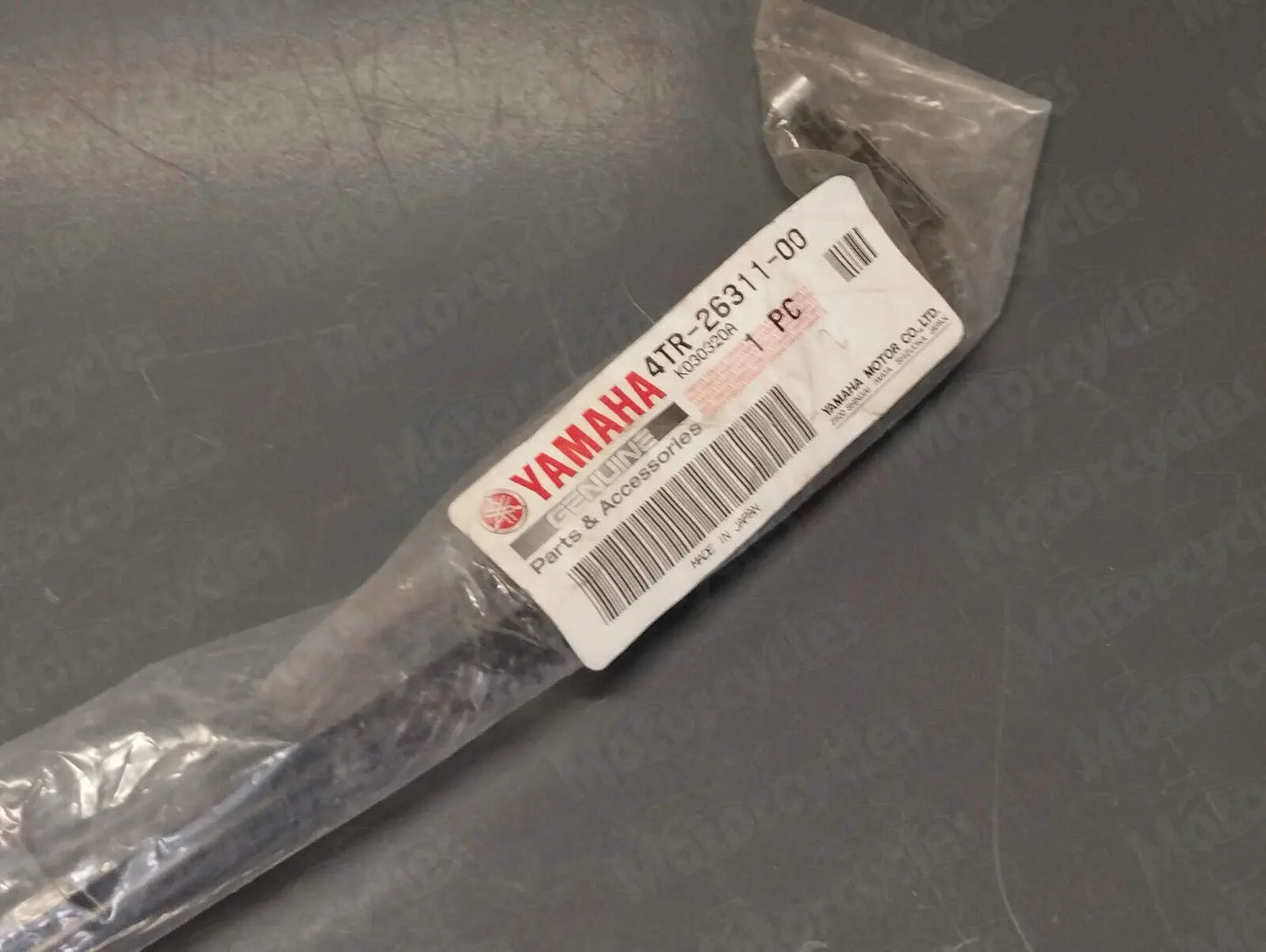 Yamaha oem xvs 650 drag star 97 xvs 400 96-99 throttle 1 cable pn 4tr-26311-00