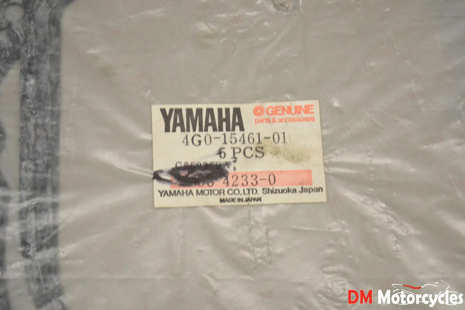 Yamaha genuine new fz xj 600 clutch cover gasket pn 4g0-15461-01