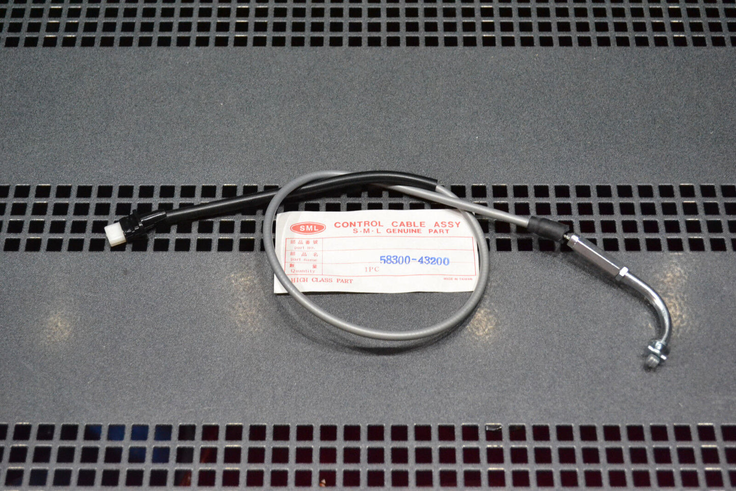 Nos suzuki fm50 landy aftermarket top throttle cable pn 58300-43200
