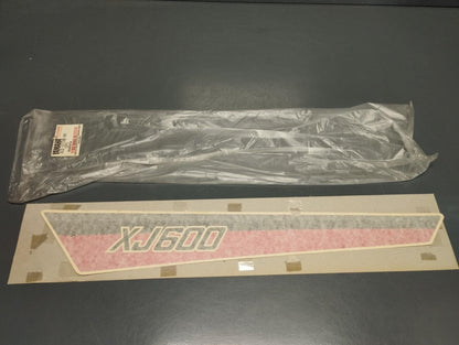 Yamaha genuine nos punctured xj 600 1984 graphic 1 sticker decal pn 51j-2173e-00
