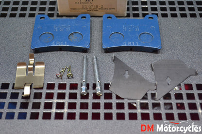 Yamaha genuine nos rd 500 xj 900 1984 front brake pad kit pn 31a-w0046-00