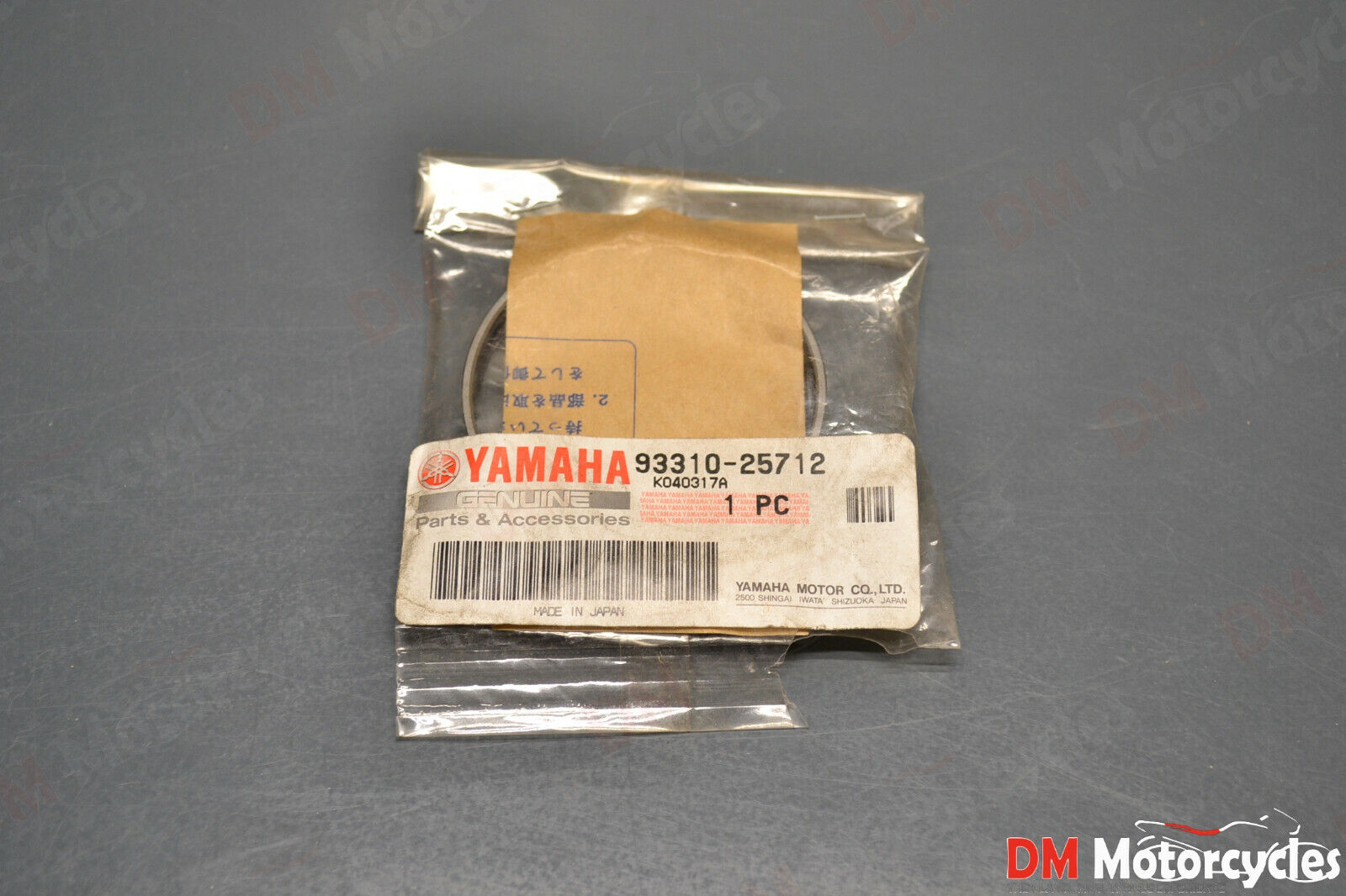 Yamaha genuine new yj cy sh cg cw 50 clutch starter bearing pn 93310-25712