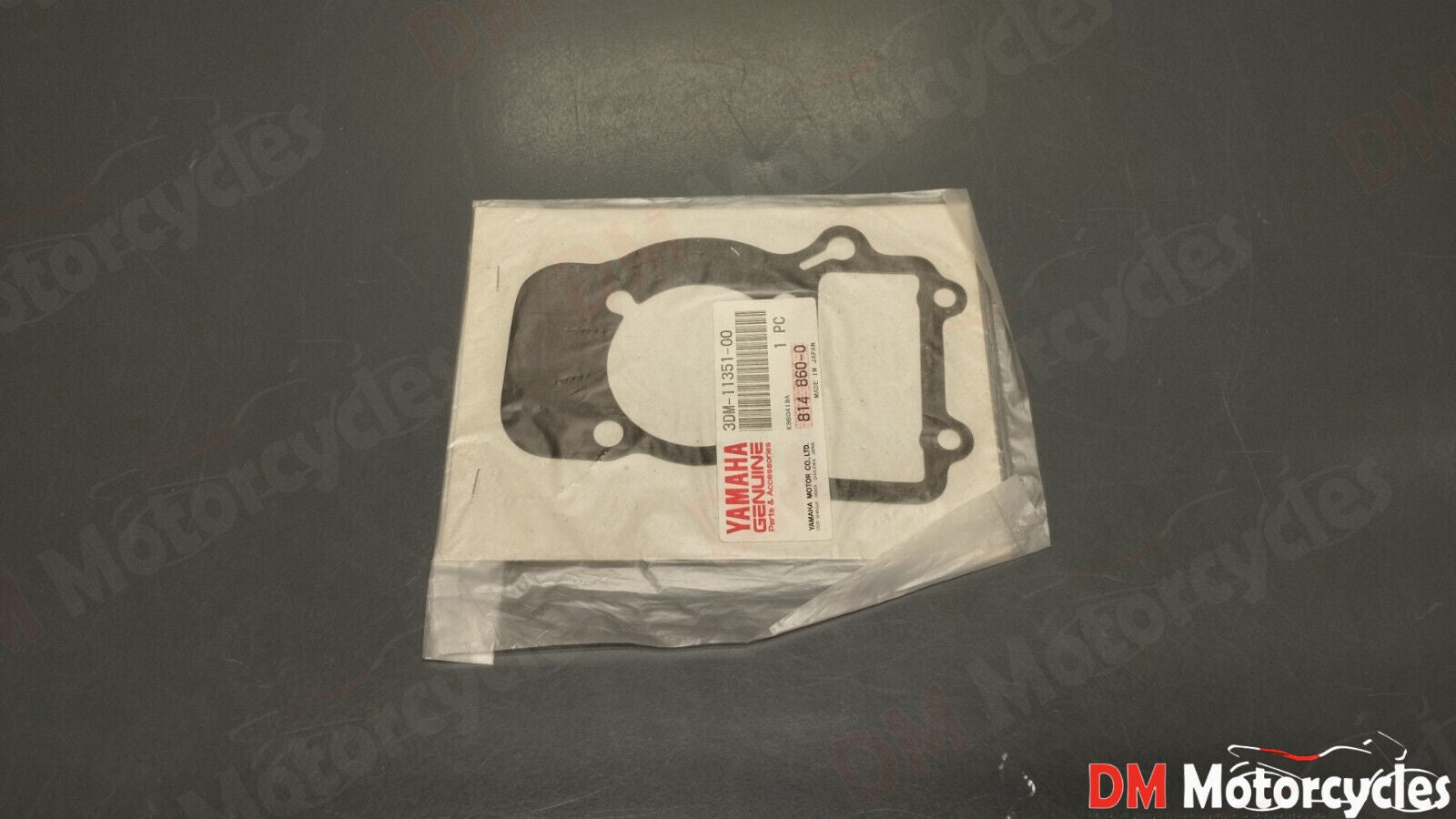 Yamaha genuine new xvs xv 250  cylinder base gasket pn 3dm-11351-00