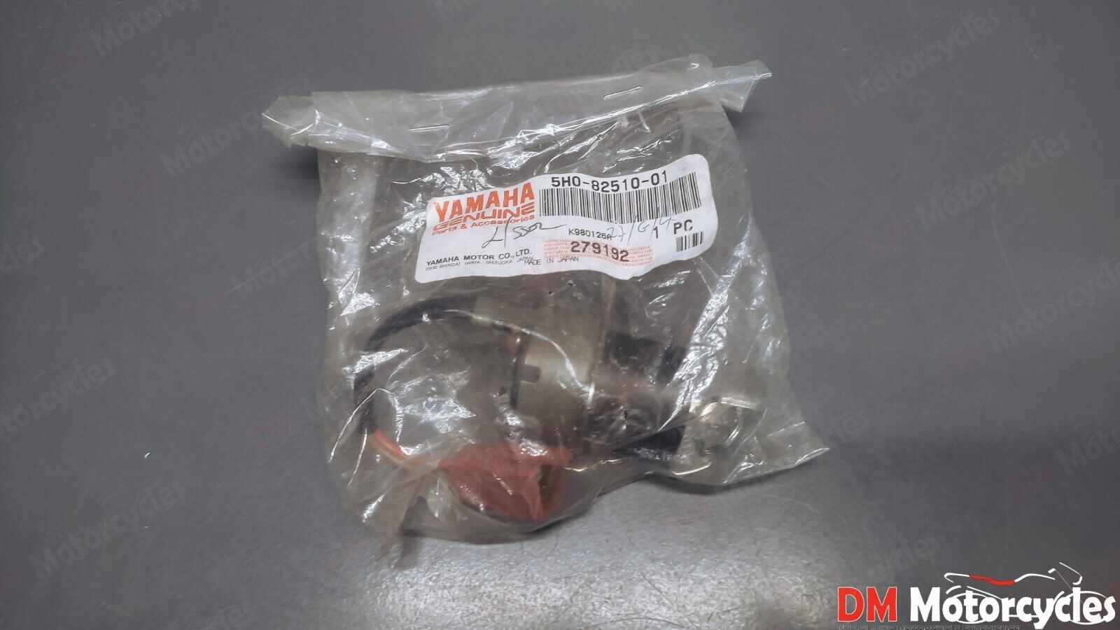 Yamaha genuine new SR125 SR 125 main switch lock pn 5h0-82510-01