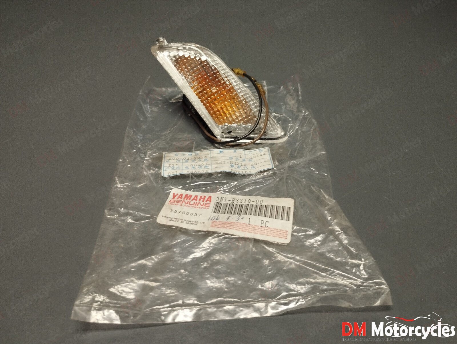 Yamaha genuine new ct50 s 93 left front turn signal pn 3nt-h3310-00