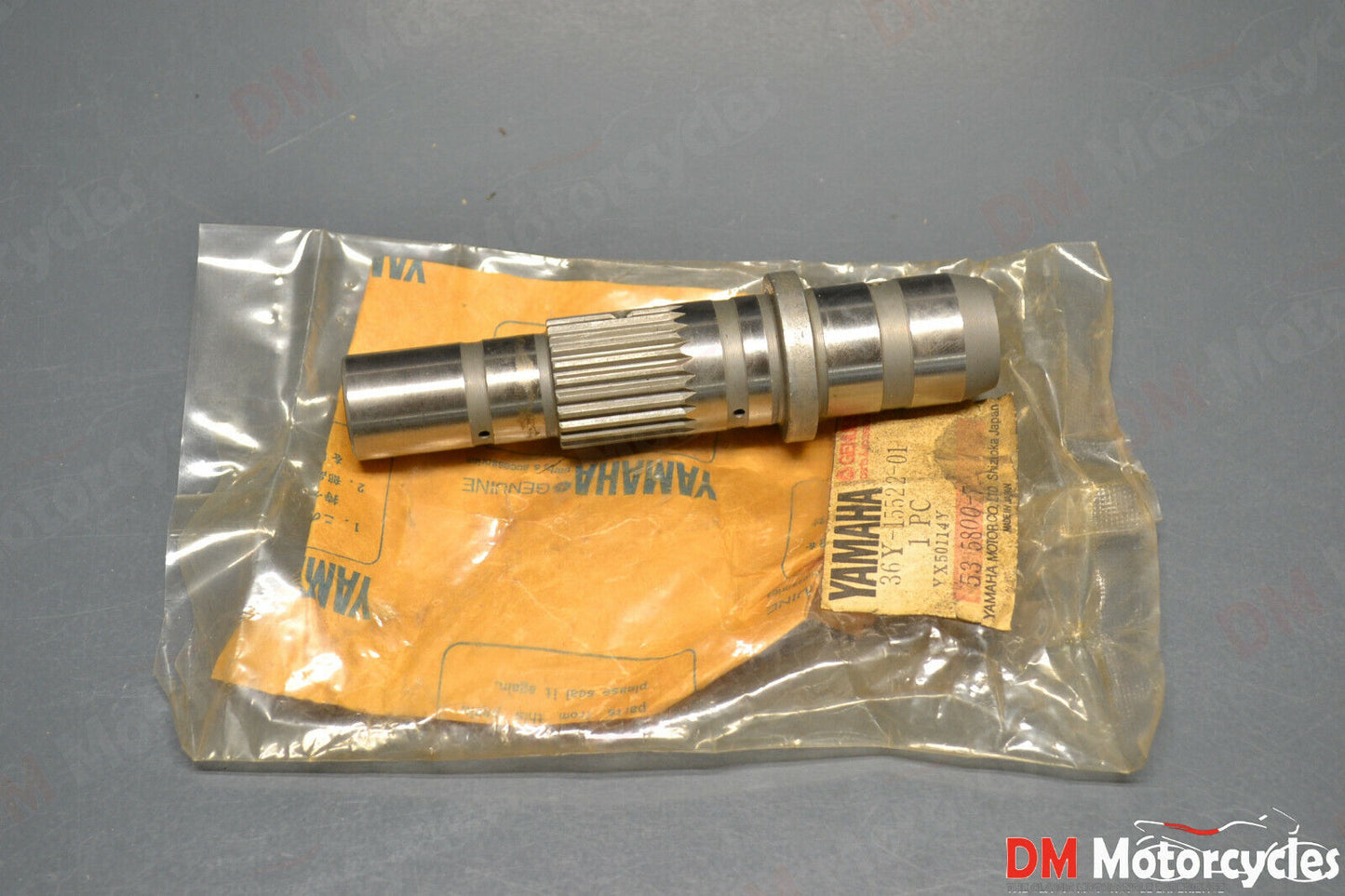 Yamaha genuine nos fj 1100 1200 starter shaft pn 36y-15522-01