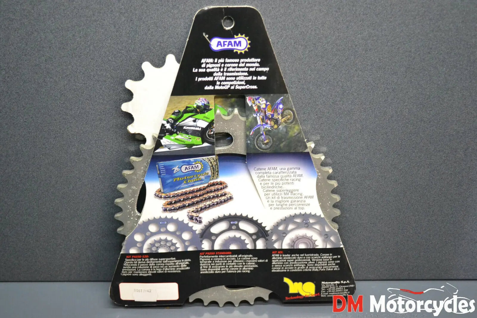 Afam Genuine new 41t 525 rear steel sprocket gsxr vstrom daytona klv pn 14604-41