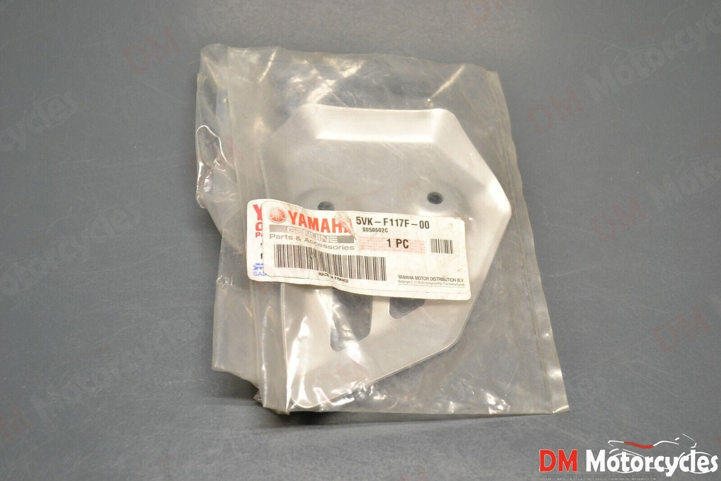 Yamaha genuine new xt 660 X left heel plate shield guard pn 5vk-f117f-00