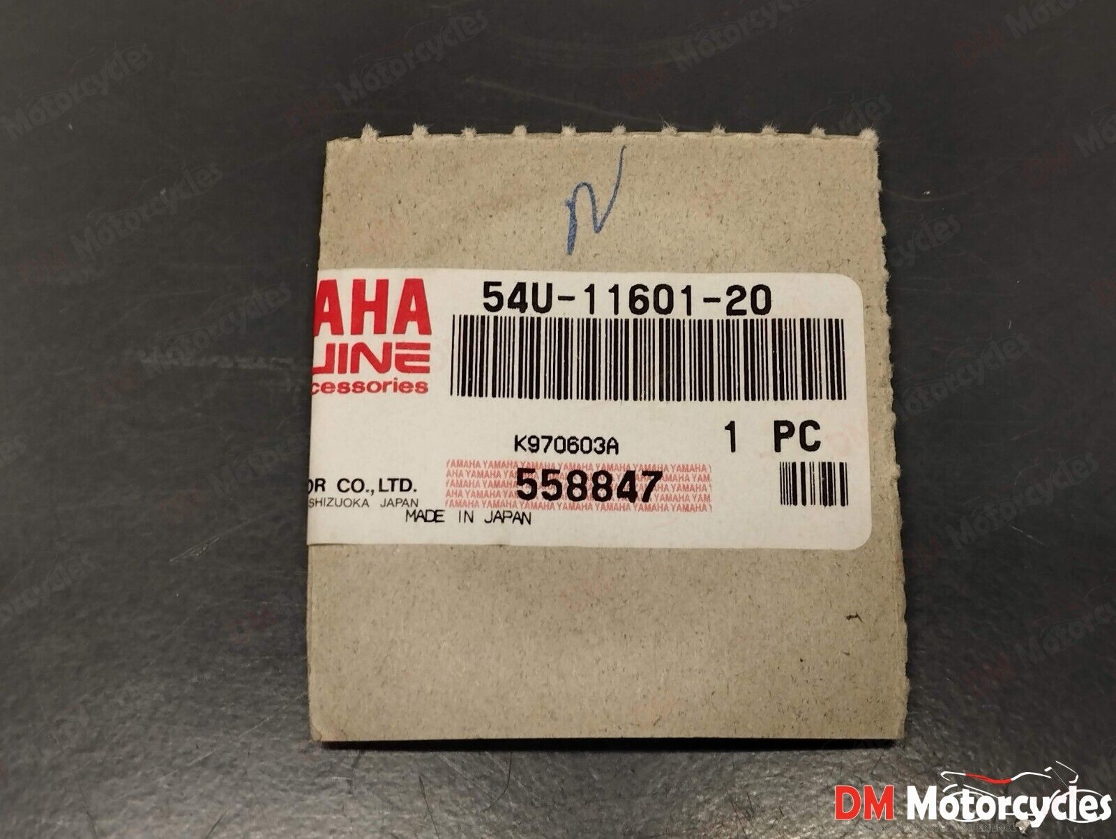 Yamaha genuine new beluga ct ce mint 50cc 0.50 os piston ring pn 54u-11601-20