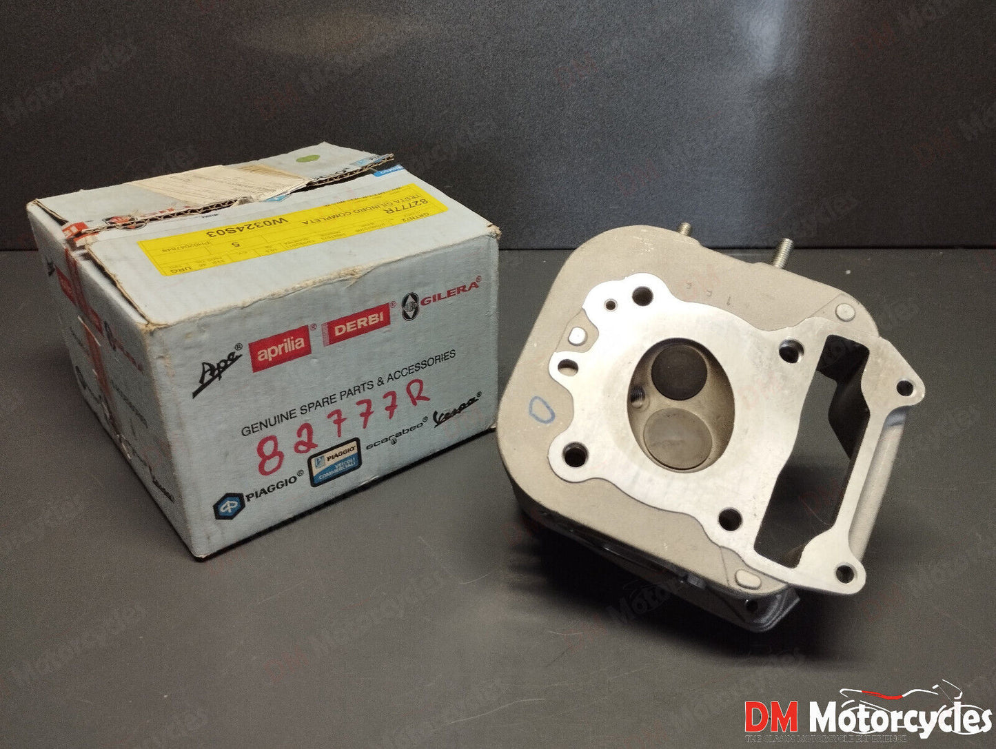 Genuine Piaggio vespa x8 fly liberty tph et4 lx lxv 125 150 200 cylinder head pn 82777r