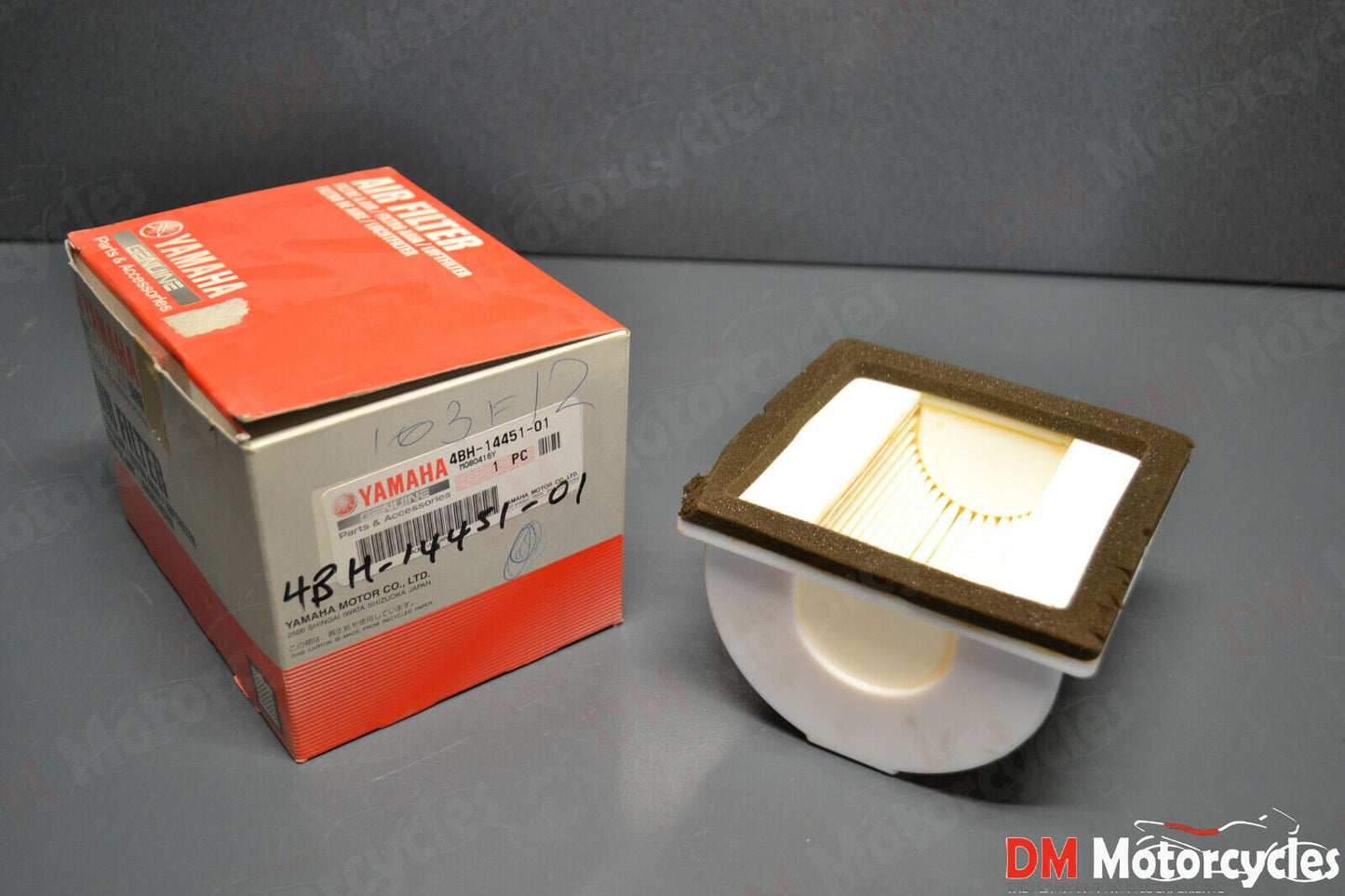 Yamaha genuine new gts 1000 air filter cleaner pn 4bh-14451-01