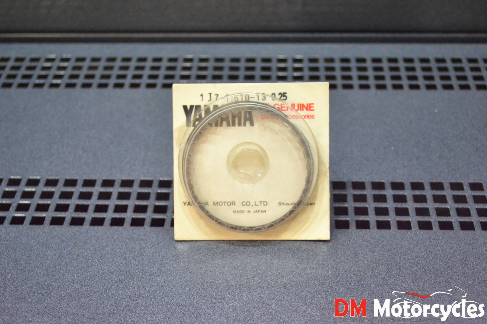 Yamaha genuine new xs750 xs 750 1977 1st over size piston ring pn 1j7-11610-13