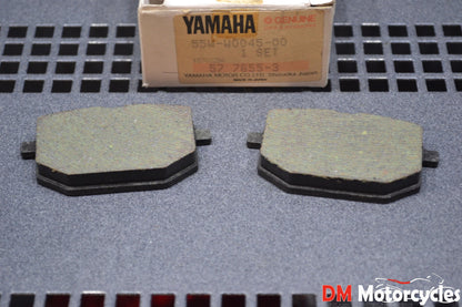 Yamaha genuine nos rt 180 1990 - 1993 front brake pad kit pn 55w-w0045-00