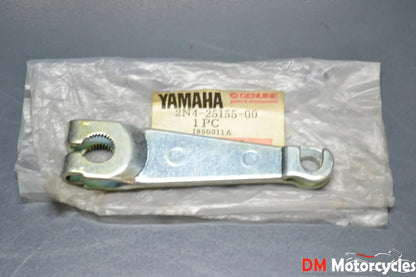 Yamaha genuine dt 100 175 xt 125 200 mx 100 front brake lever shaft pn 2n4-25155-00