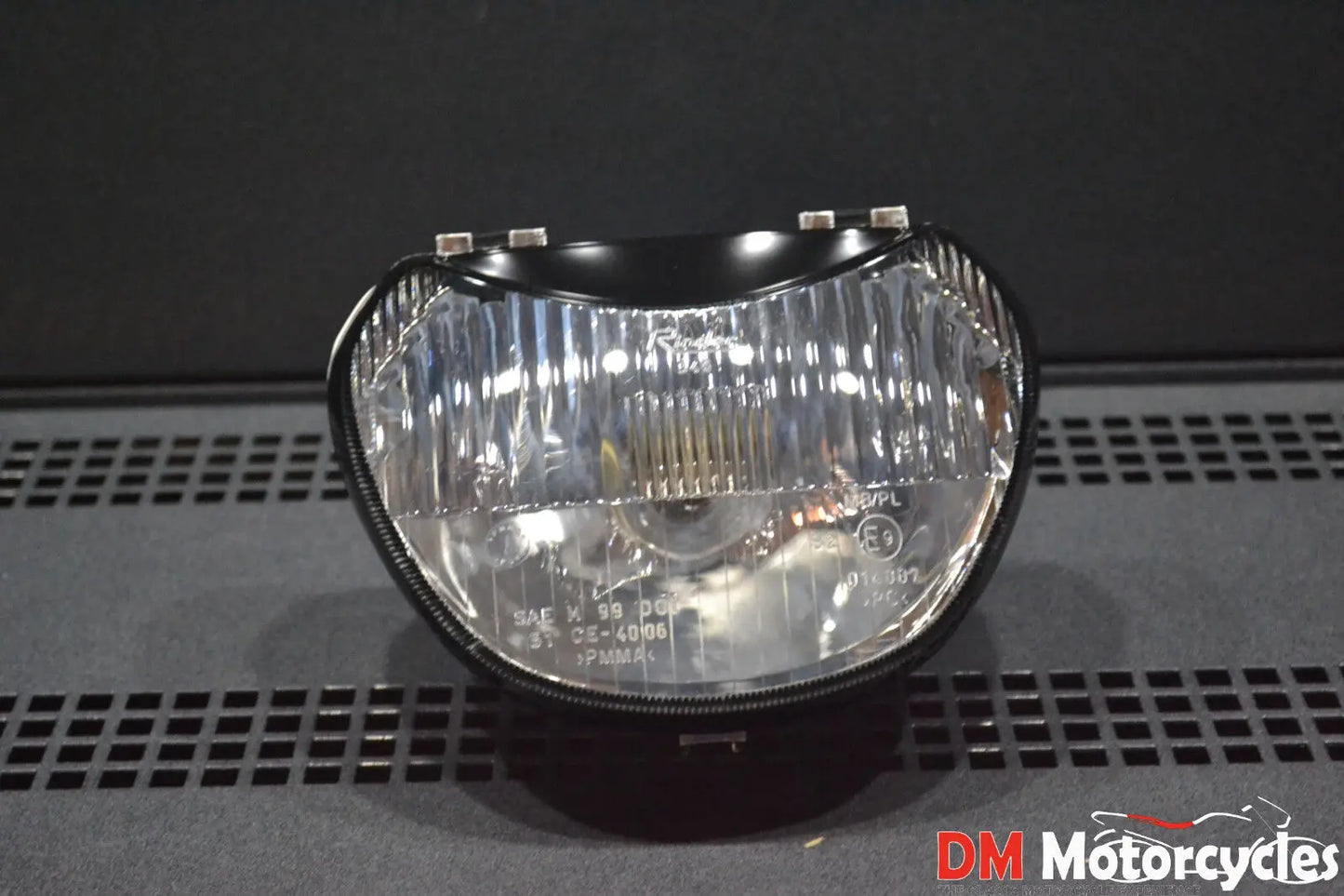 Derbi genuine new senda r x race variant 50 headlight assy pn 00h01012011