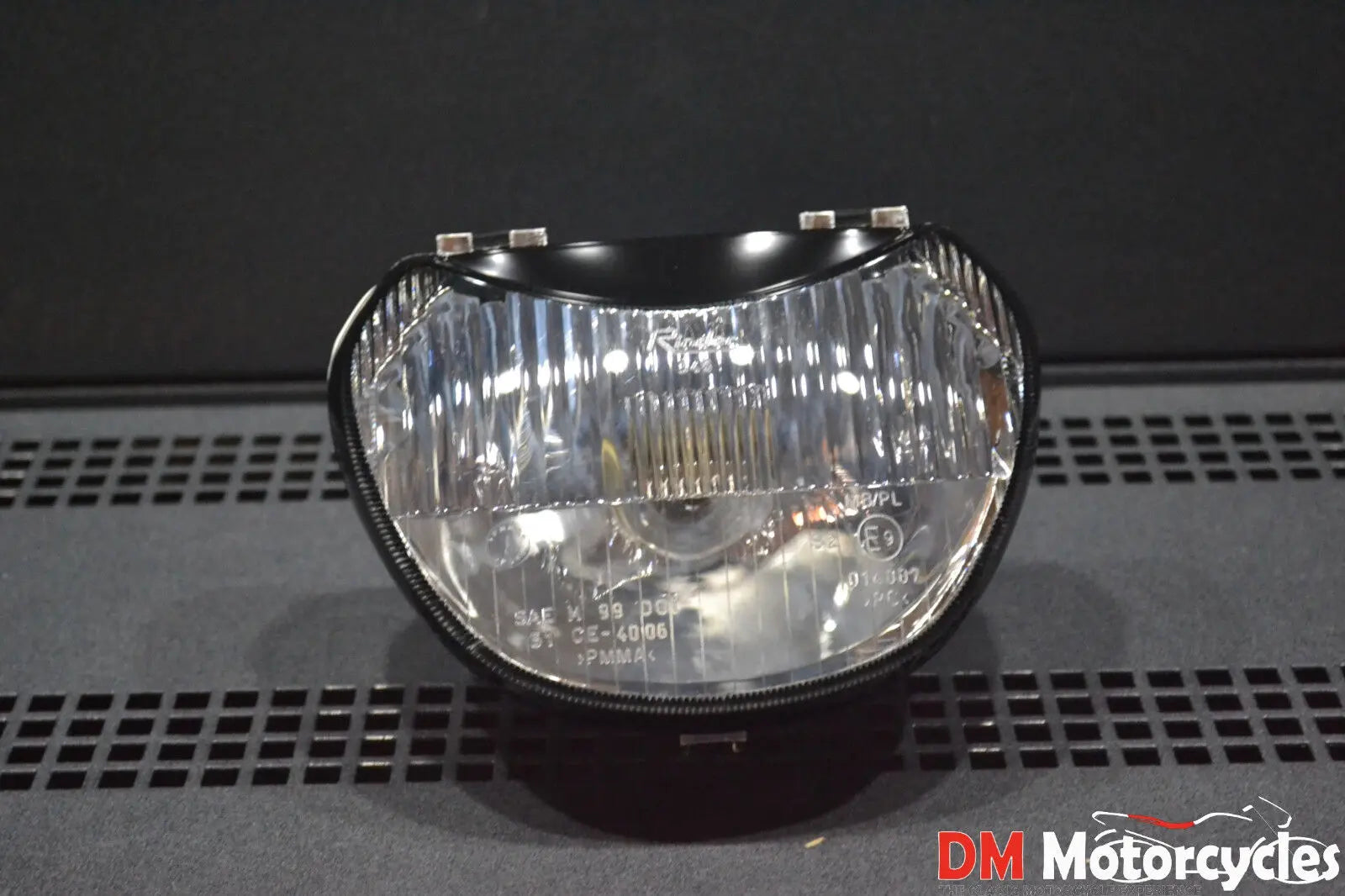Derbi genuine new senda r x race variant 50 headlight assy pn 00h01012011