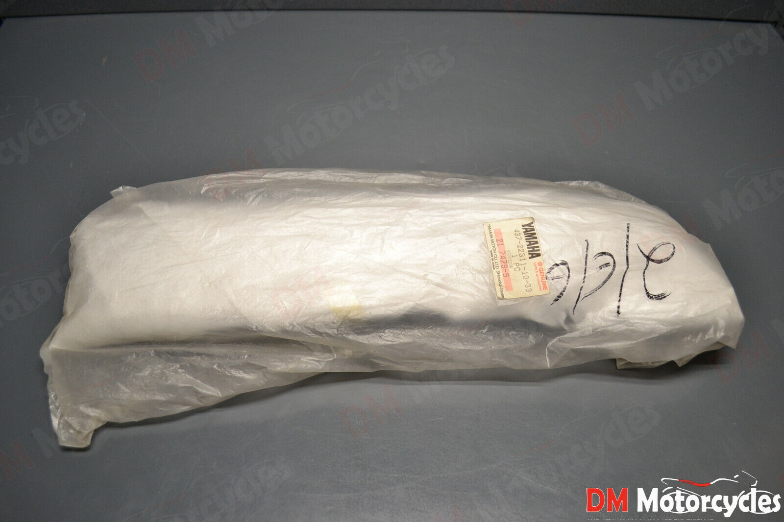 Yamaha genuine nos dt mx 1973 chain guard pn 437-22311-10-33